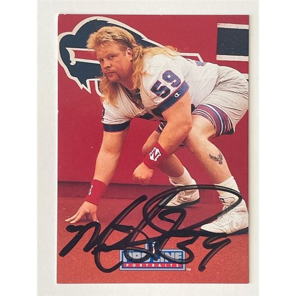Buffalo Bills Mitch Frerotte 1992 NFL #360 signed trading card