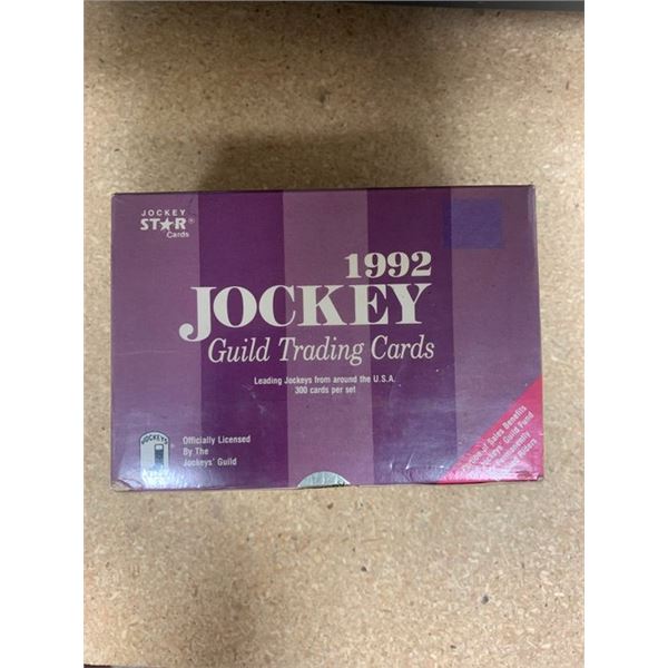 Jockey Star 1992 jockey trading cards