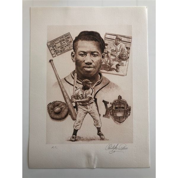 Josh Gibson Artwork. Artist Signed Hors Commerce Print