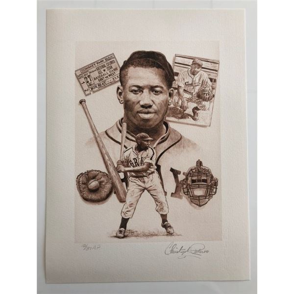 Josh Gibson Artwork. Individually  Numbered Signed Artists Proof