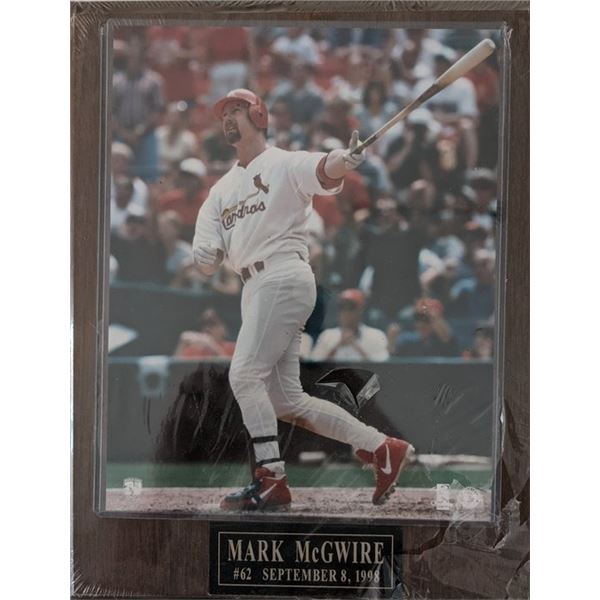 Mark McGwire St. Louis Cardinals Plaque - 1998