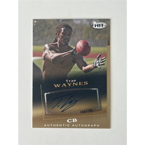 Minnesota Vikings Trae Waynes signed autographed card