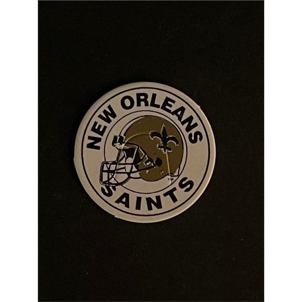 Vintage 1990s POGs Game Cap NFL New Orleans Saints
