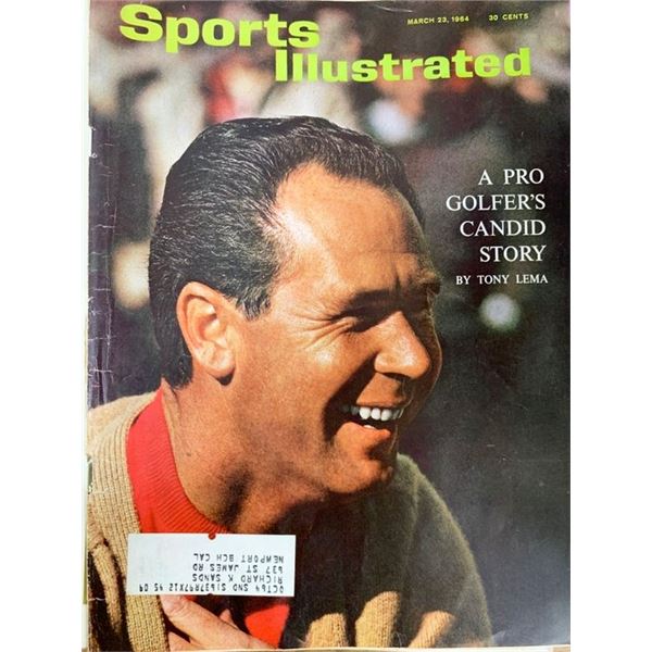 Sports Illustrated Magazine 1964 Tony Lema Issue