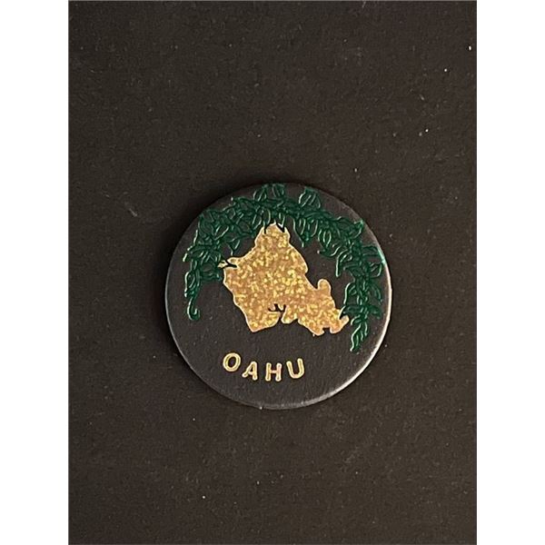 Vintage 1990s POGs Game Cap Oahu