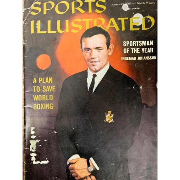 Sports Illustrated 1960 Ingemar Johansson issue