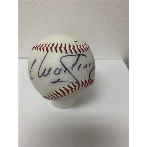Conchita Martinez signed baseball