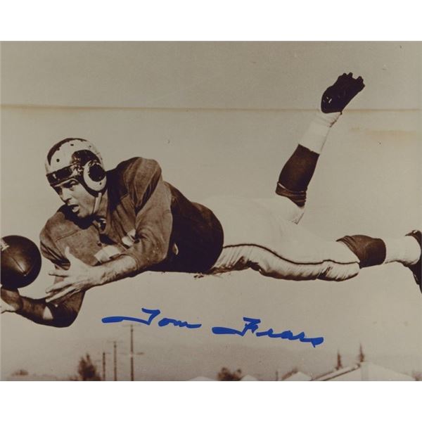 Tom Fears LA Rams signed photo