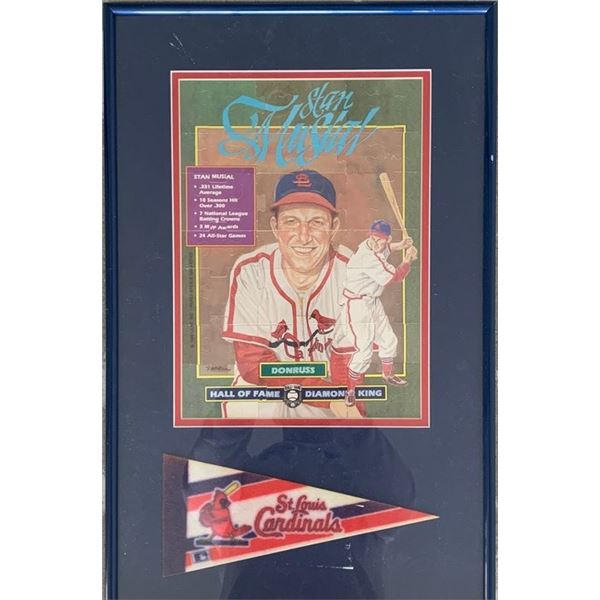 Unsigned Stan Musial collage