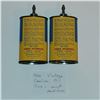 Image 2 : RARE VINTAGE OCELIOM OIL TINS (MINT CONDITION)