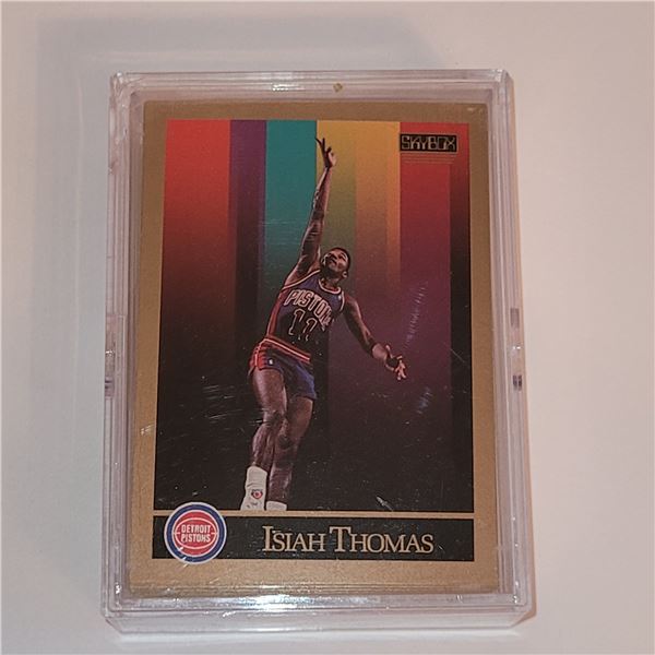 LOT OF 50 1990-91 SKYBOX ISIAH THOMAS CARDS
