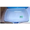 Image 2 : UNCLAIMED STORAGE:  2 PLASTIC TOTES