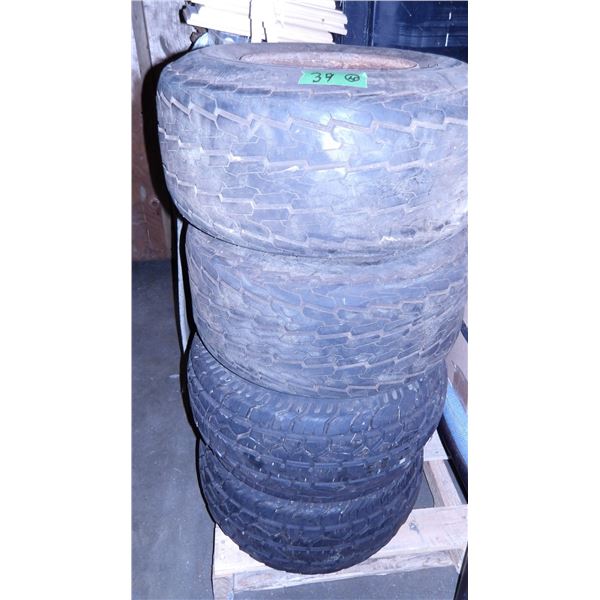 4 - 850 X 8 TRAILER TIRES & WHEELS