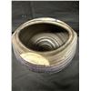 Image 5 : Ceramic Pot w/ Wide Rim, Textured Surface & Maker's Mark (Artist Unknown) 5.5" Dia, 6"H