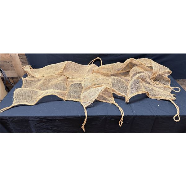 Qty 2 Woven Forage Nets 39" x 35"