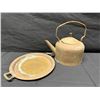 Image 5 : German Tea Set w/ Teapot Circa Late 20th C & 6 Italian Copper Measuring Cups w/ Maker's Mark