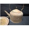 Image 6 : German Tea Set w/ Teapot Circa Late 20th C & 6 Italian Copper Measuring Cups w/ Maker's Mark