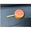 Image 15 : Himalayan Singing Bowl (cracked), 2 French Copper Pans & Late Meiji Japanese Temple Lantern