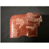 Image 3 : Qty 3 Carved Figurines: Soapstone Turtle, Bighorn Ram Fetish & Pipe Head, Misc Sizes