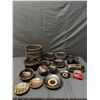 Image 2 : Mid-Century & Tenmoku Stoneware Bowls, Plates