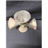 Image 5 : Vintage Mexican Black Pottery 4-Sided Wedding Bell 7" x 5"