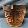 Image 14 : Qty 2 Woven Baskets: Large Pail & Small Bowl, Misc Sizes