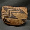 Image 4 : Qty 2 Woven Baskets: Large Pail & Small Bowl, Misc Sizes
