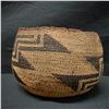 Image 5 : Qty 2 Woven Baskets: Large Pail & Small Bowl, Misc Sizes