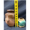 Image 15 : Qty 2 Jars: Late Qing Ginger Jar & Signed Mingei