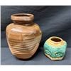 Image 1 : Qty 2 Jars: Late Qing Ginger Jar & Signed Mingei