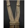 Image 5 : Multi-Strand Baltic Amber Necklace w/ Tassel & Sterling Silver 925 Clasp 34"L