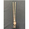 Image 8 : Multi-Strand Baltic Amber Necklace w/ Tassel & Sterling Silver 925 Clasp 34"L
