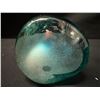 Image 5 : Czech Blue Art Glass Swirled Vase Circa 1960, 8"H