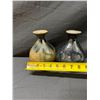 Image 13 : Qty 2 Late Qing Dynasty Stoneware Wine Bottles & Japanese Mingei Dish, Misc Sizes