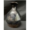 Image 4 : Qty 2 Late Qing Dynasty Stoneware Wine Bottles & Japanese Mingei Dish, Misc Sizes