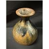 Image 6 : Qty 2 Late Qing Dynasty Stoneware Wine Bottles & Japanese Mingei Dish, Misc Sizes