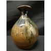 Image 7 : Qty 2 Late Qing Dynasty Stoneware Wine Bottles & Japanese Mingei Dish, Misc Sizes