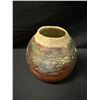 Image 6 : Volcanic Glazed Jar & 2 Greyware Flasks (1 w/ Maker's Mark), Misc Sizes