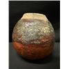 Image 7 : Volcanic Glazed Jar & 2 Greyware Flasks (1 w/ Maker's Mark), Misc Sizes