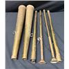 Image 1 : Qty 6 Antique Moroccan “Nafir” Telescoping Horns Approx. 20"L