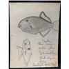 Image 1 : Vladimir Ossipoff Fish Sketch Humuhumu Hiʻu Kole