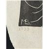 Image 2 : Marguerite Blasingame 1933 "Taro Patch" Linocut