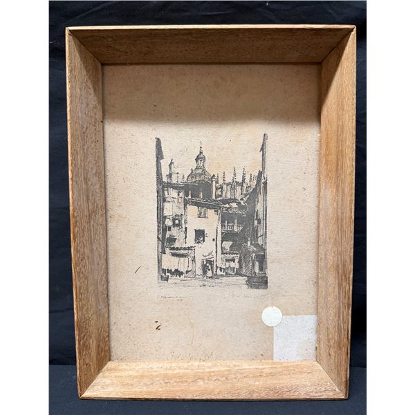 George Vernon Russell 1929 Salamanca Print