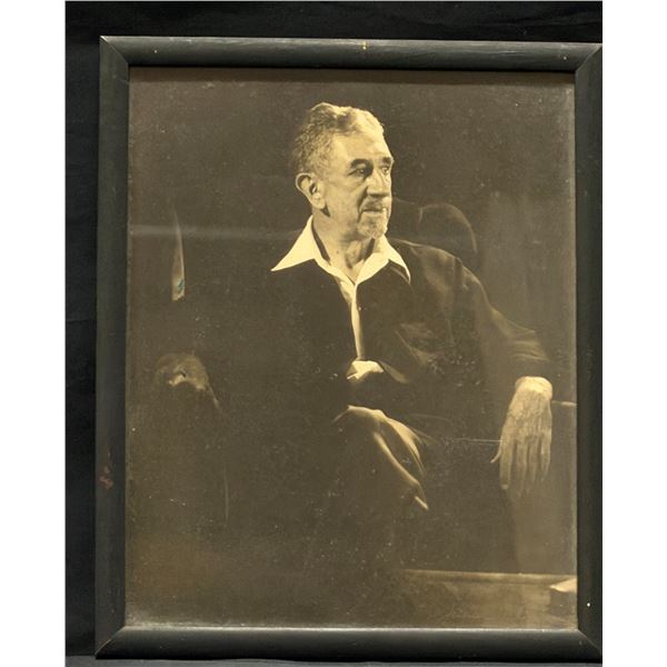 Male Photographic Image Artwork by James Clarke (Subject Unknown), 8.5" x 10", Framed