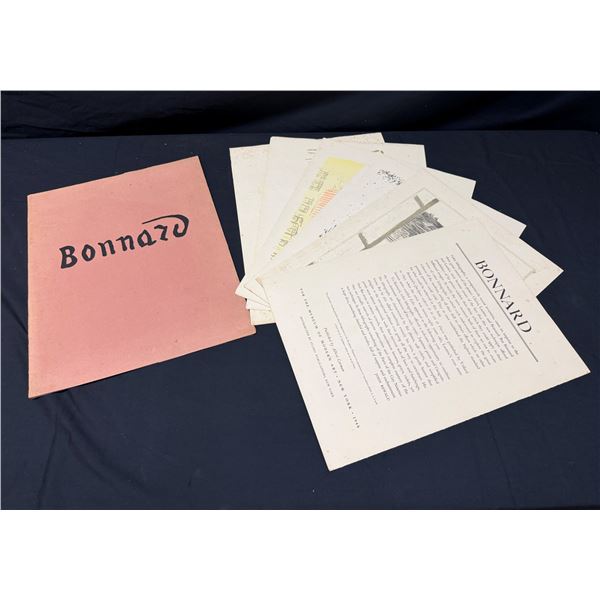 Bonnard 1948 MoMA Lithograph Portfolio