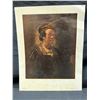 Image 2 : Rembrandt "Self Portrait" Portfolio Print w/ Info Panel