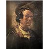 Image 5 : Rembrandt "Self Portrait" Portfolio Print w/ Info Panel