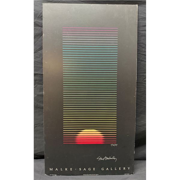 Sunset Poster by Steve McKinley Design 1984, 16" x 30", Unframed
