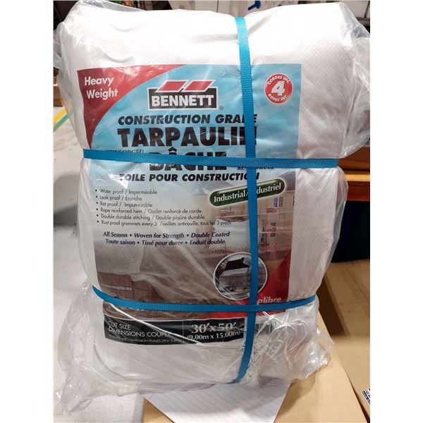BÂCHE 30 PI X 50 PI