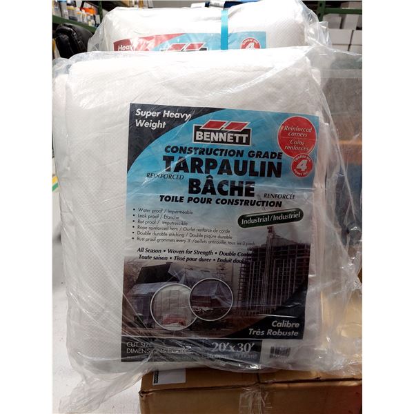 BÂCHE 20 PI X 30 PI